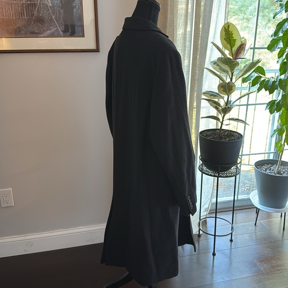 Hart Schaffner Marx - Mens Wool Cashmere Overcoat - Picture 4 of 11